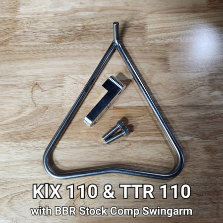 Triangle Stand Kit - Aftermarket Swingarms KLX110 / BBR CRF110 / BBR TTR110 - Factory Minibikes