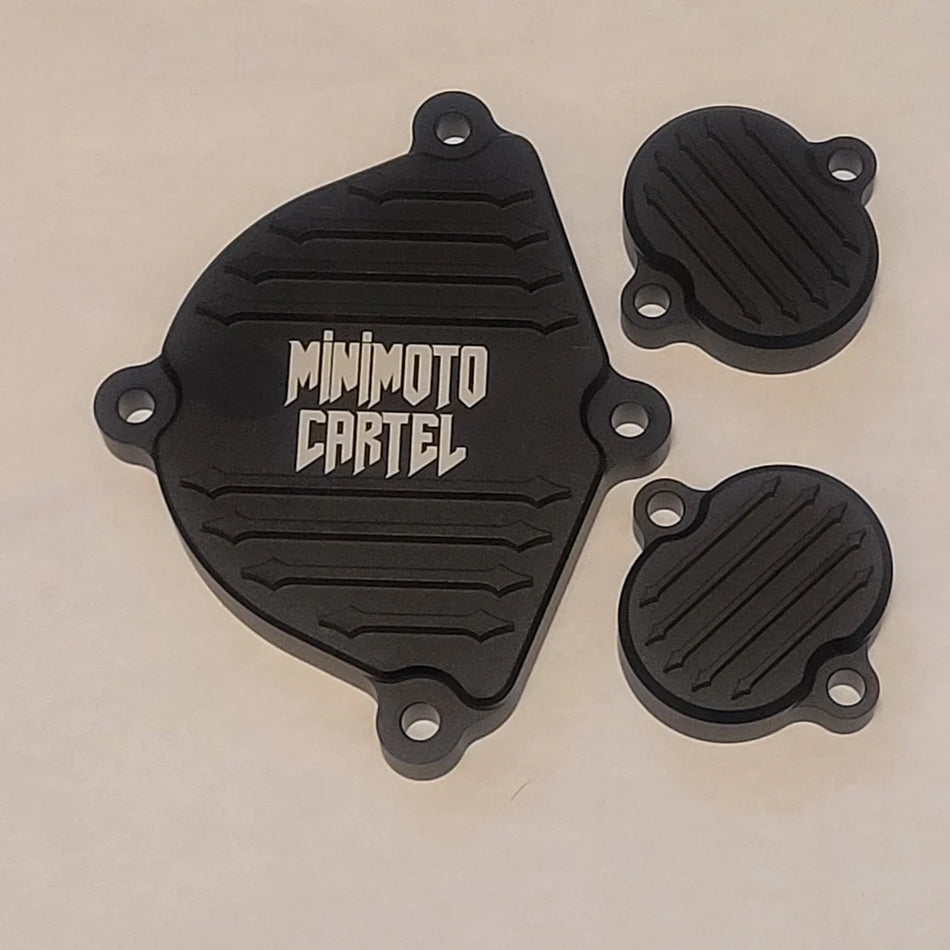 MMC "Arrows" Billet Engine Dress Up Kit - KLX110s & Z125 Pro - Factory Minibikes