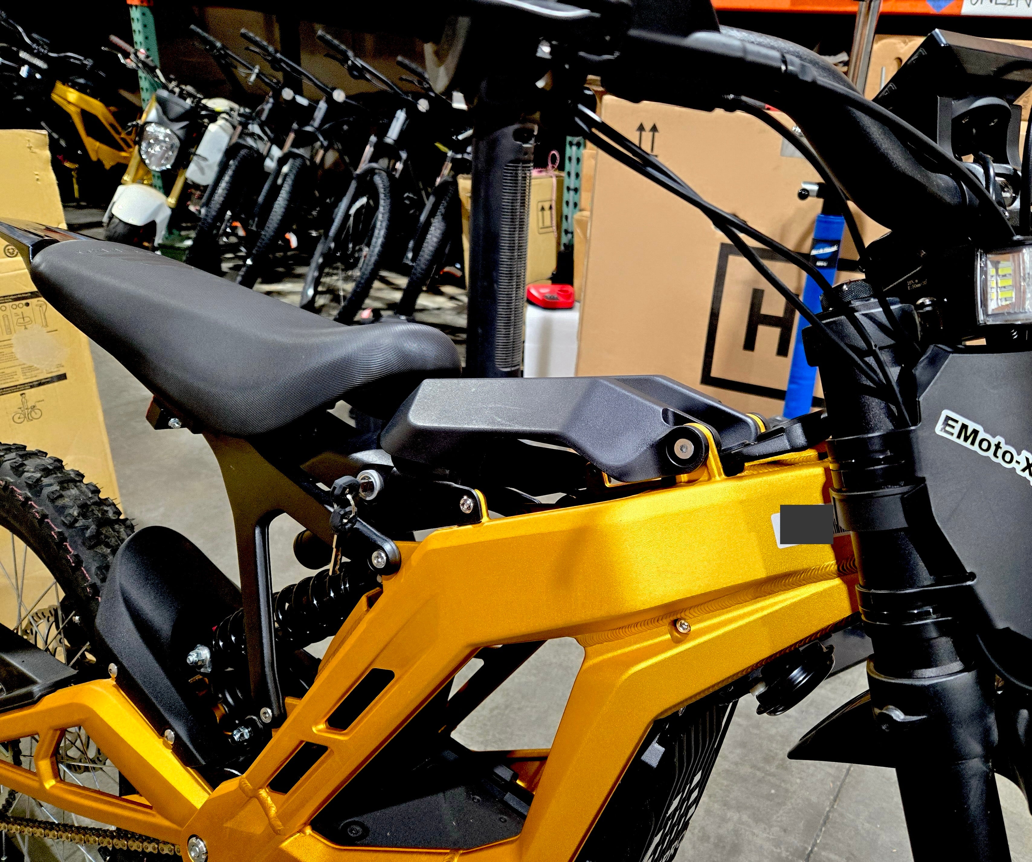 Stainless Steel Seat Level Kit for E Ride Pro - Factory Minibikes