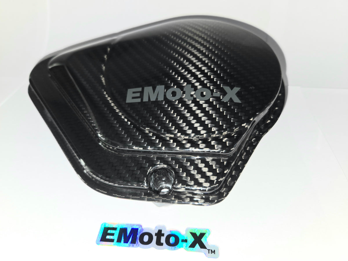 EMoto-X Racing UHI Real Carbon Fiber Gear Box Cover - Talaria MX5, MX4 ...