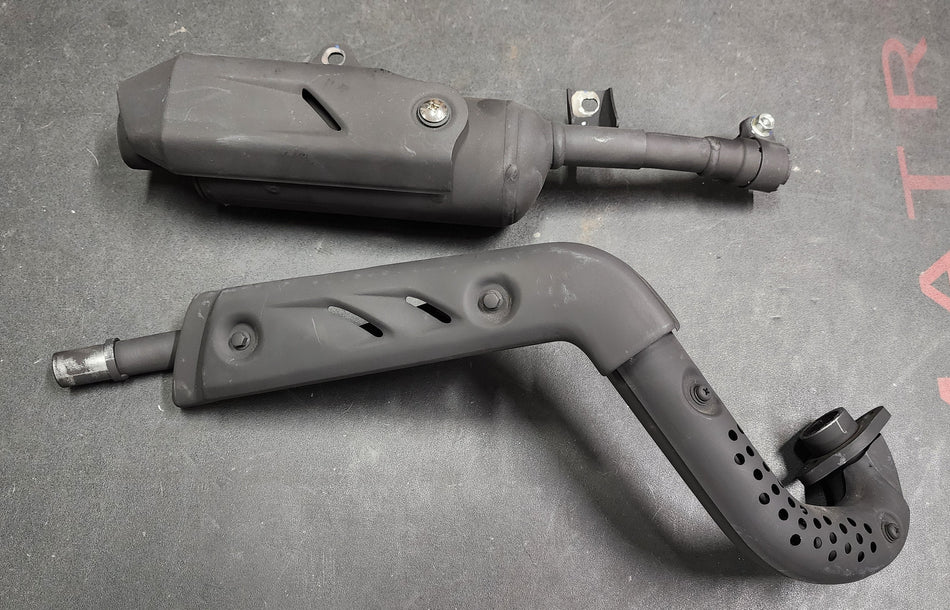 GARAGE SALE -- NEW OEM CRF110 Stock Exhaust - Factory Minibikes