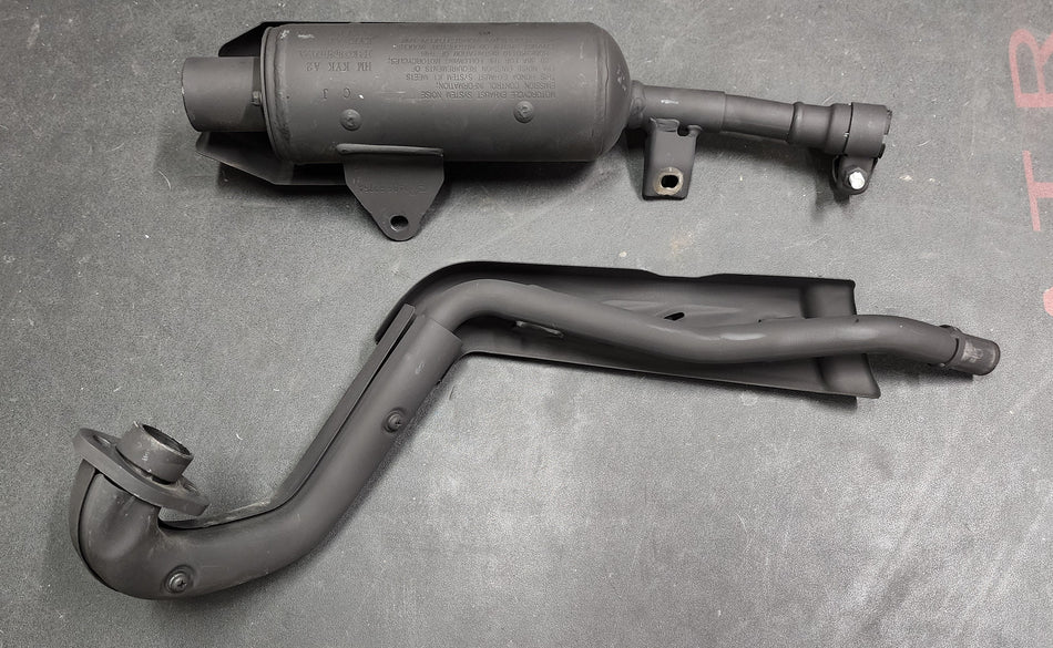 GARAGE SALE -- NEW OEM CRF110 Stock Exhaust - Factory Minibikes