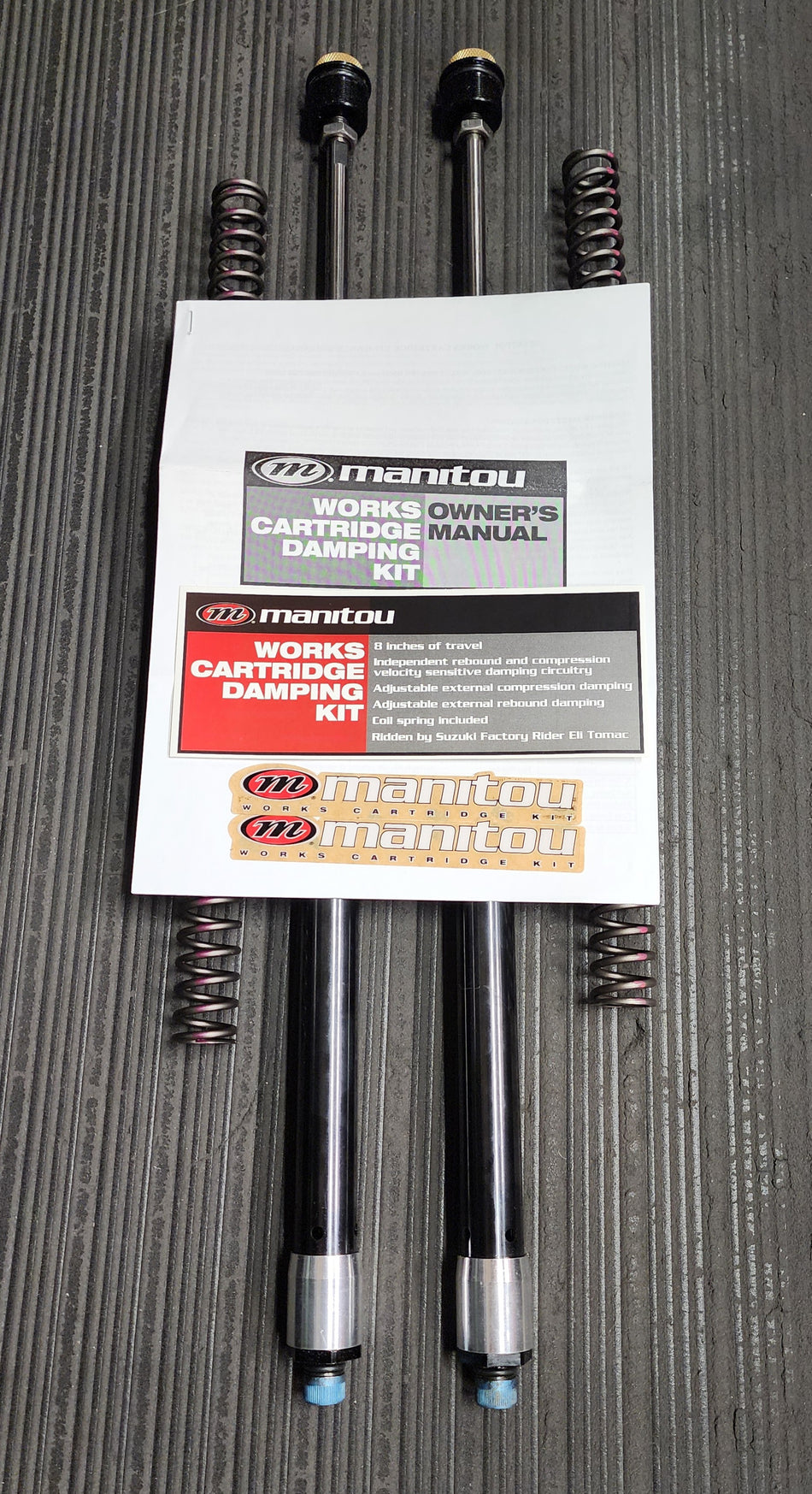 KX65/RM65 Manitou Works Cartridge Kit - Factory Minibikes