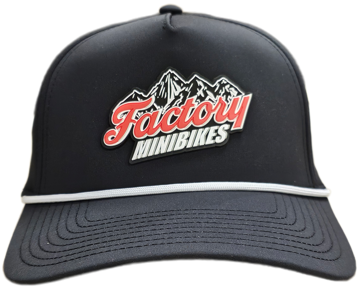 New 2026 Factory Rockies Snapback Hats - Curved 5 Panel Rope - Branded Bills - Factory Minibikes