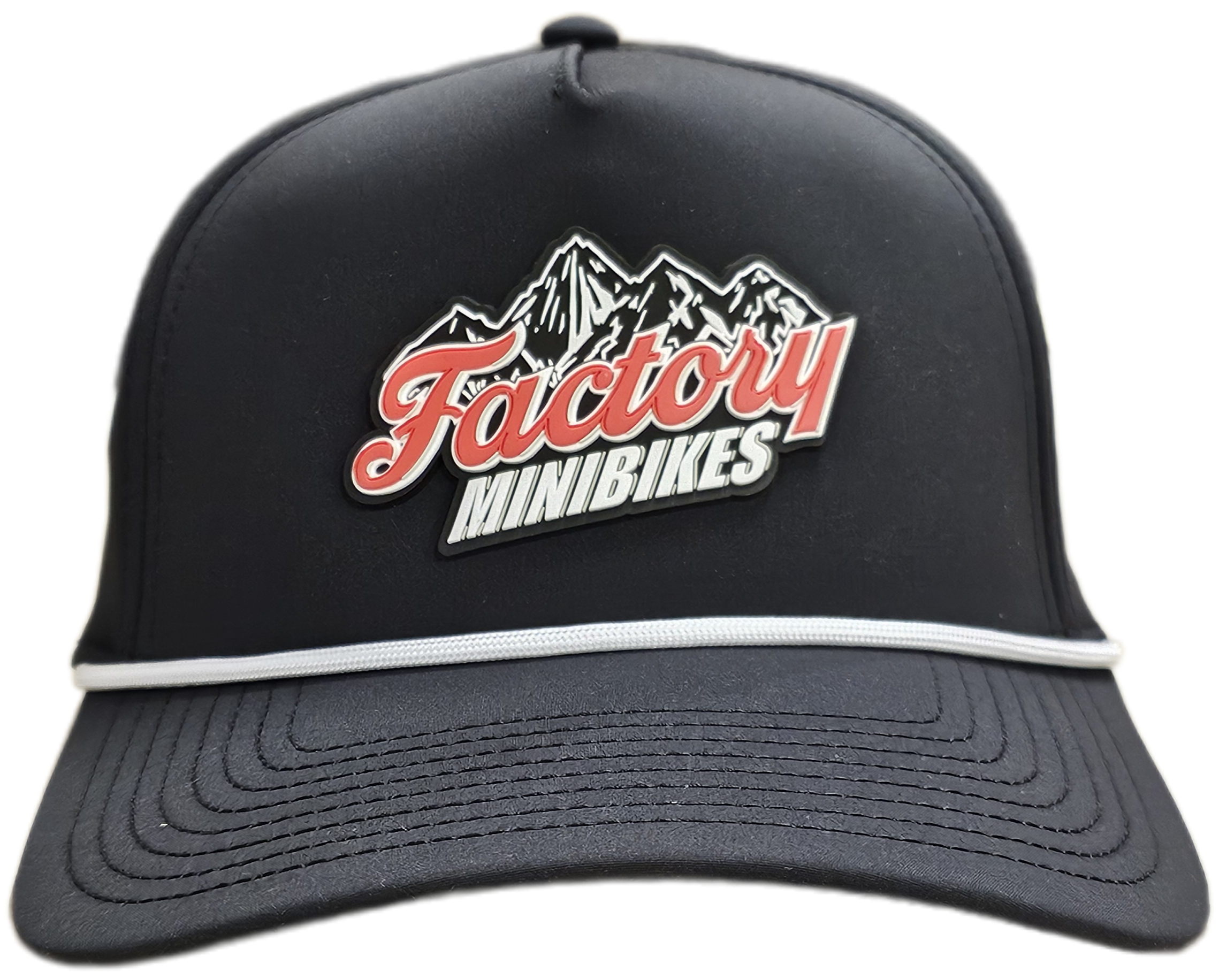New 2026 Factory Rockies Snapback Hats - Curved 5 Panel Rope - Branded Bills - Factory Minibikes