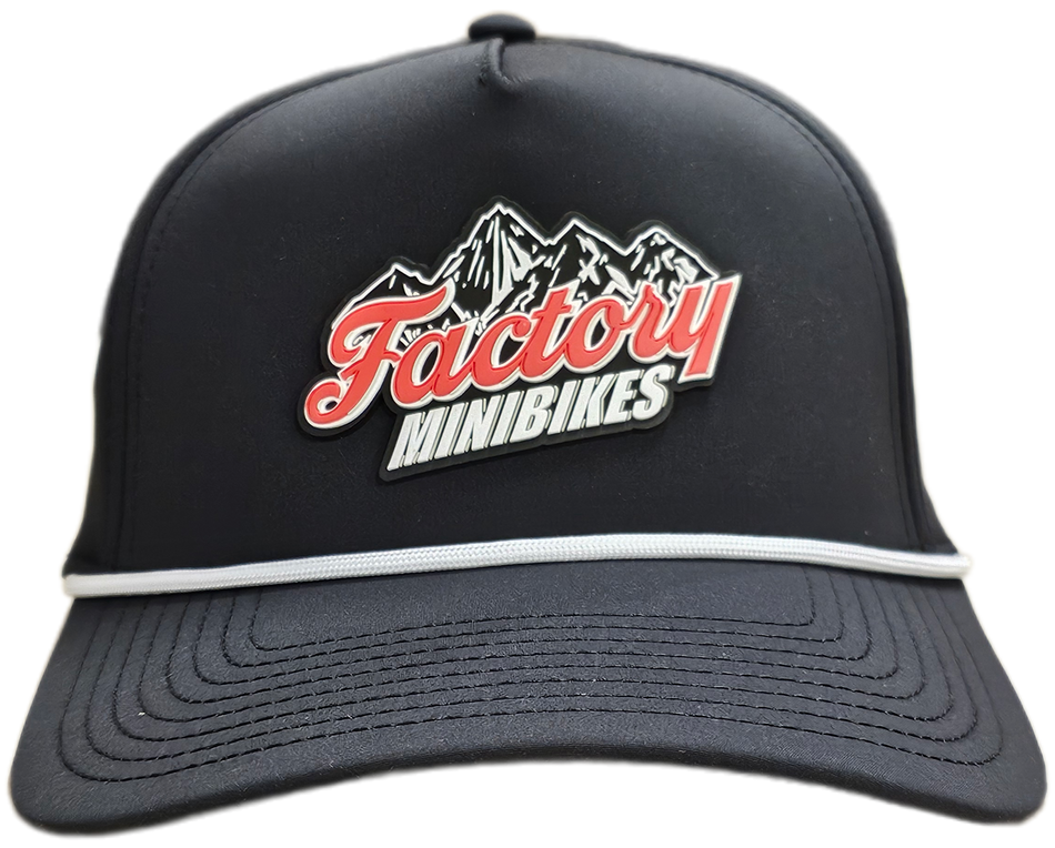 New 2026 Factory Rockies Snapback Hats - Curved 5 Panel Rope - Branded Bills - Factory Minibikes
