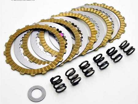 Replacement clutch plates for 5 disc 6 spring clutch - Factory Minibikes