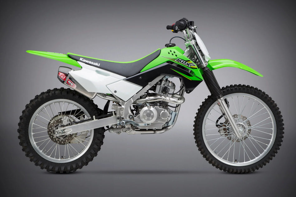 Yoshimura RS-9 Exhaust SS-AL-CF 2008-Present KLX140 - Factory Minibikes