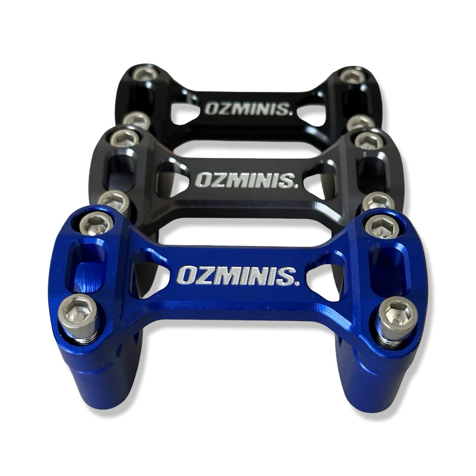 Billet Bar Risers for Stock Clamp - TTR110 - Factory Minibikes