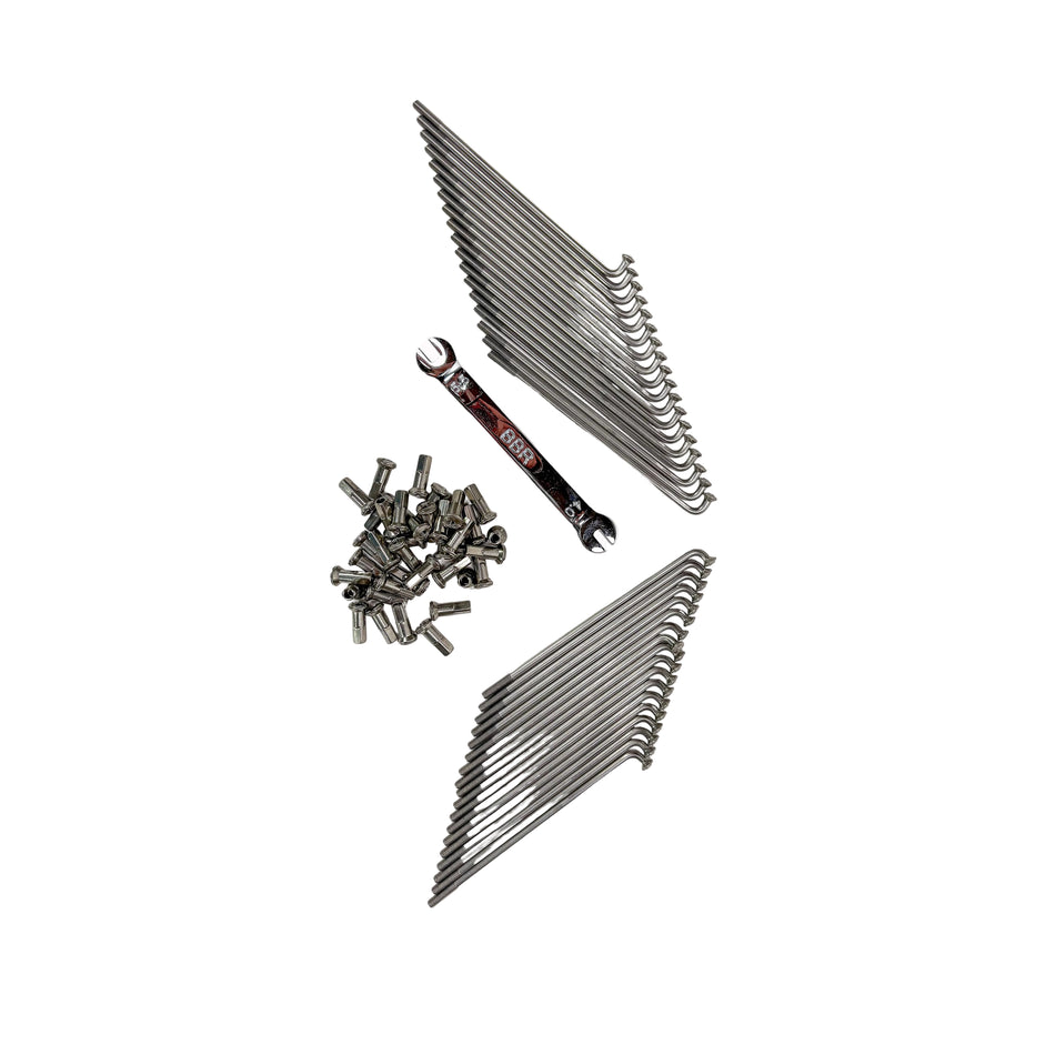 14" Rear Heavy Duty Spoke Kit - XR/CRF80