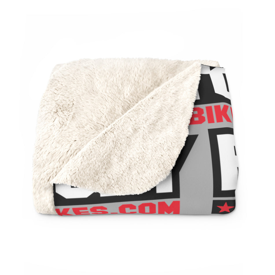 Factory Sherpa Fleece Blanket - Factory Minibikes