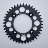Billet Aluminum Rear Sprockets - Black or Red - CRF110 - Factory Minibikes