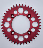 Billet Aluminum Rear Sprockets - Black or Red - CRF110 - Factory Minibikes