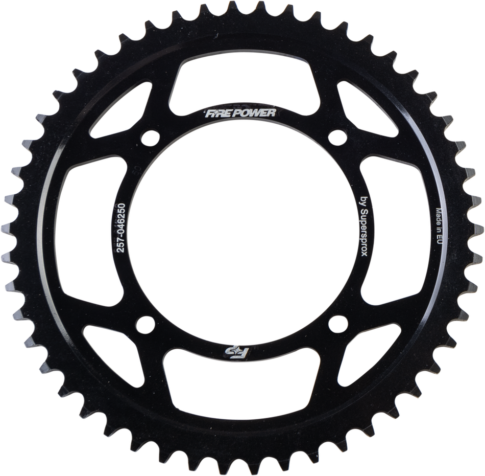 Fire Power Steel Rear Sprocket KLX140/R/L - Black