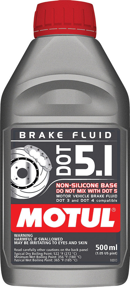 Motul DOT 5.1 Brake Fluid .5L - Factory Minibikes