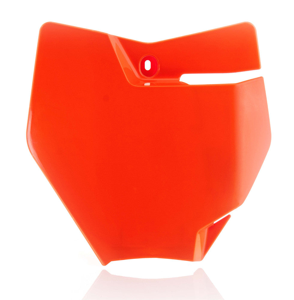 Acerbis Front Number Plate - 16+ KTM 65SX (Fits 02-09 KLX110 w