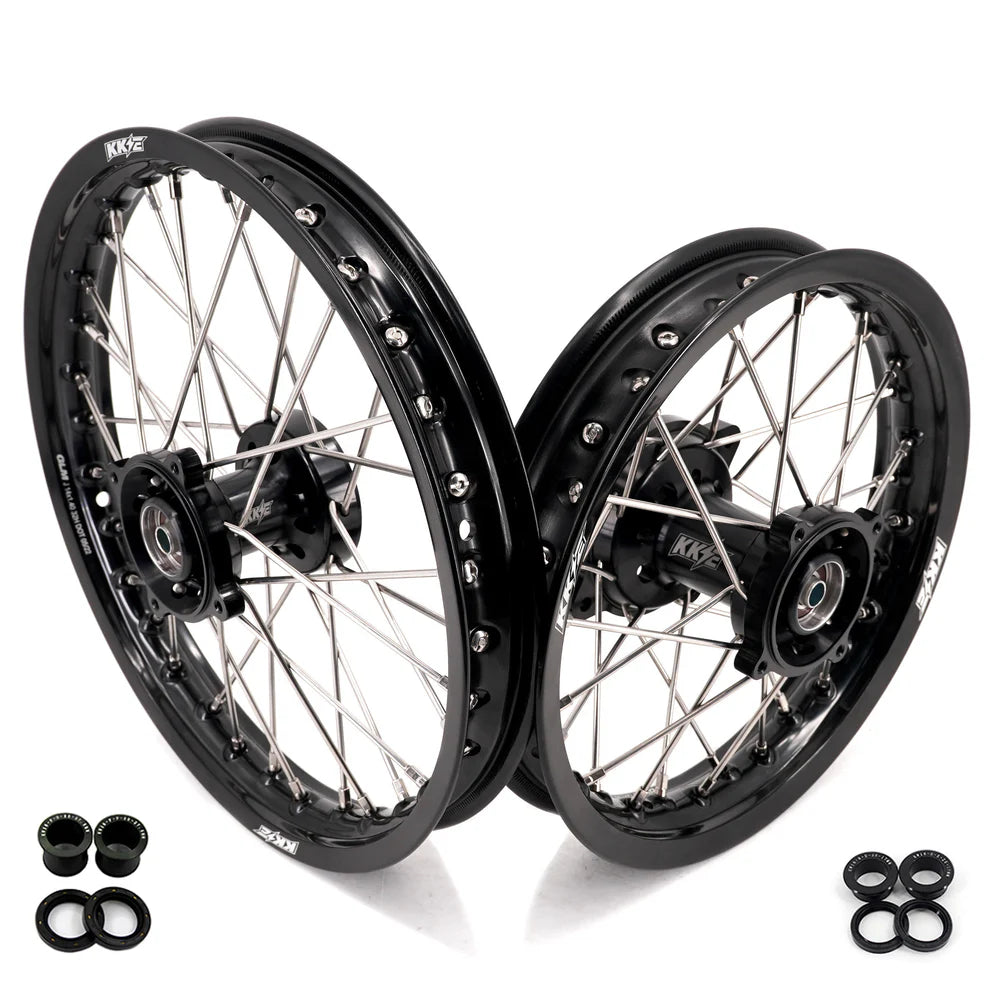 KKE Racing 14"/12" Wheelset - KX65 - Factory Minibikes