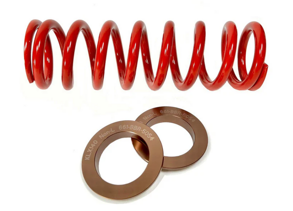 BBR HD Shock Spring w/ Collars - KLX140 / KLX140R