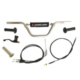 TB Parts CRF110 Handlebar & Cable Kit – 2019+ CRF110 - Factory Minibikes