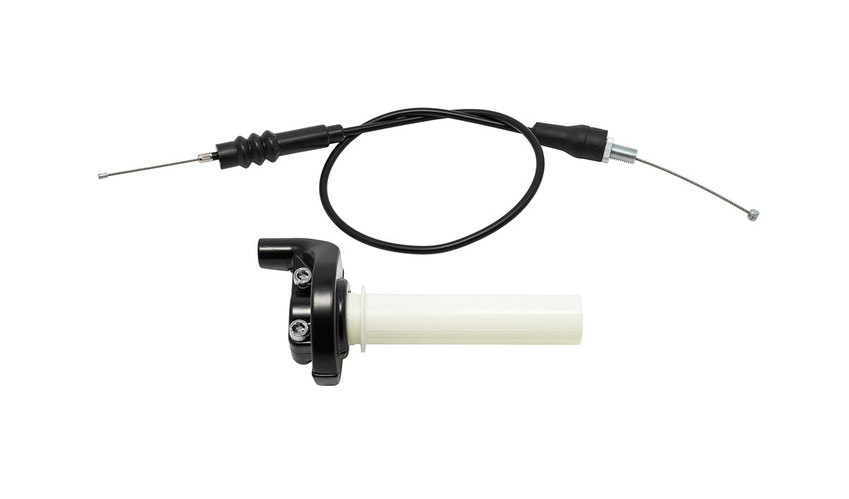 Throttle and Cable Kit for Tall Bars - KLX110 Stock Carbs - Factory Minibikes