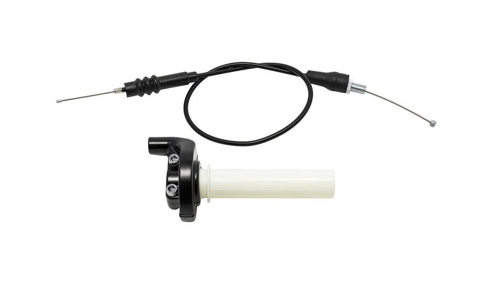 Throttle and Cable Kit for Tall Bars - KLX110 Stock Carbs
