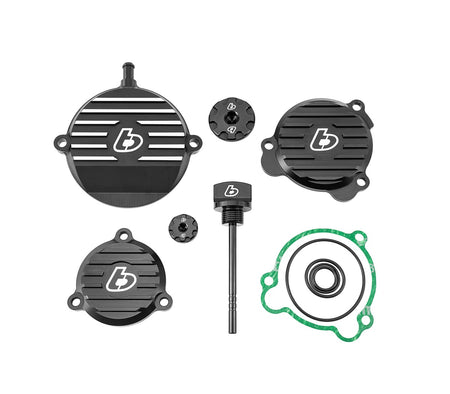 TB Billet Dress Up Kit, Black – KLX140 - TB Parts TBW9278