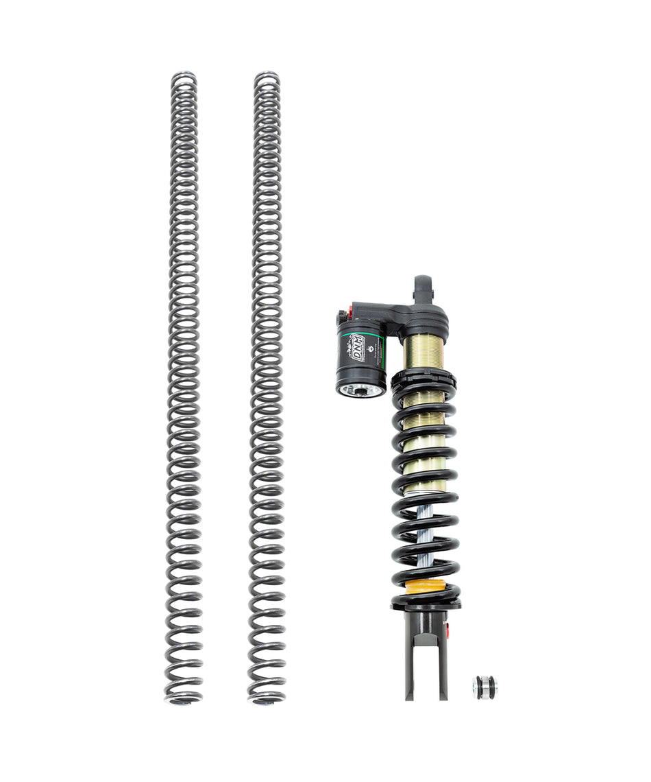 DNM Adjustable Rear Shock & HD Fork Springs Kit - TB Parts - KLX140/R/L - Factory Minibikes