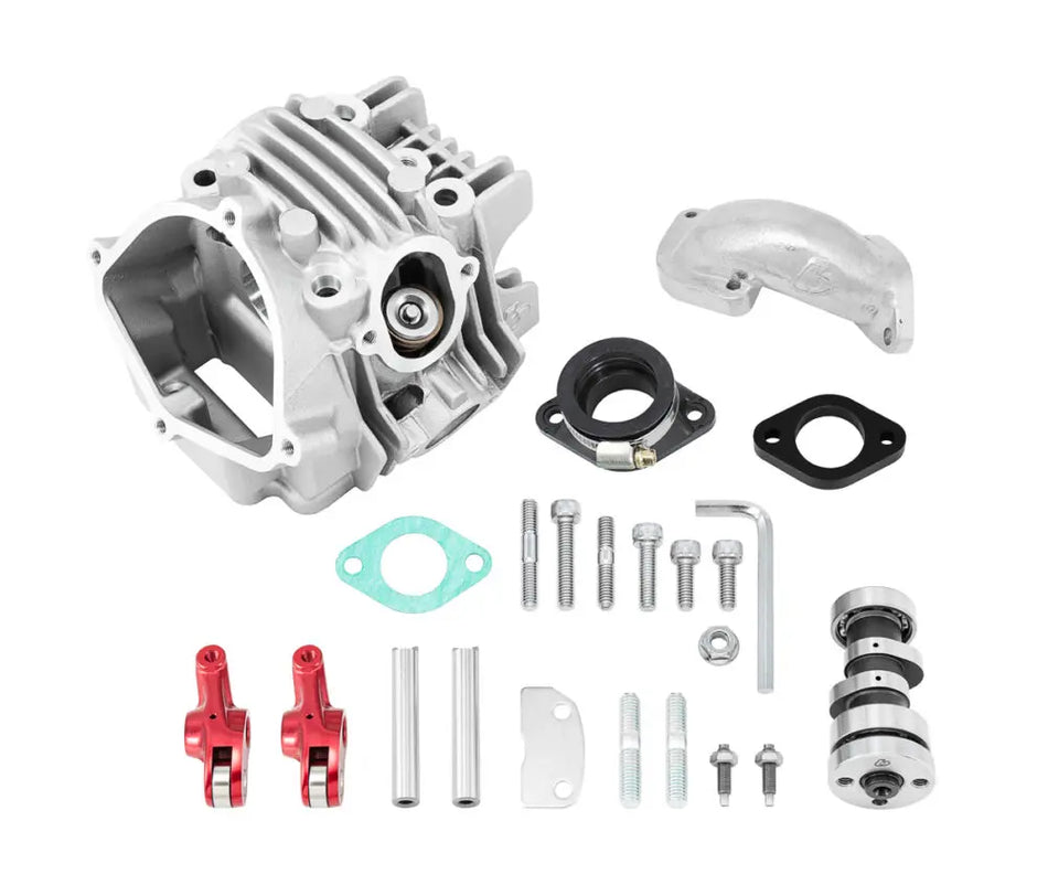 TB V2 Head, Manifold, & Stg 4 cam – KLX110