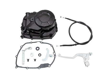 TB Manual Clutch Cover Kit, Black w/Lever – CRF110