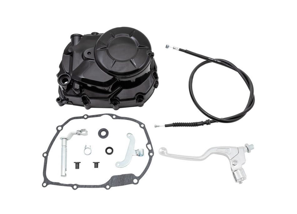 TB Manual Clutch Cover Kit, Black w/Lever – CRF110