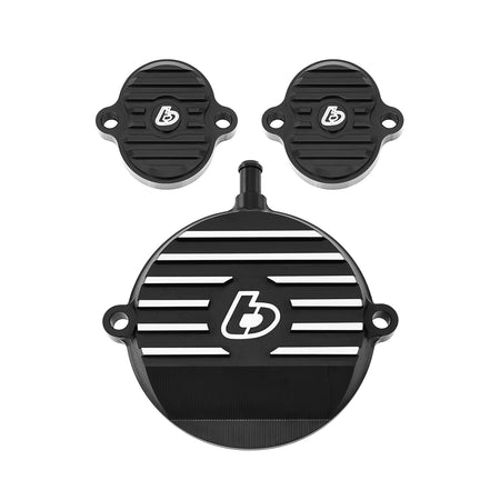 TB Head cover Kit, Billet Black – KLX140 - TB Parts TBW9429