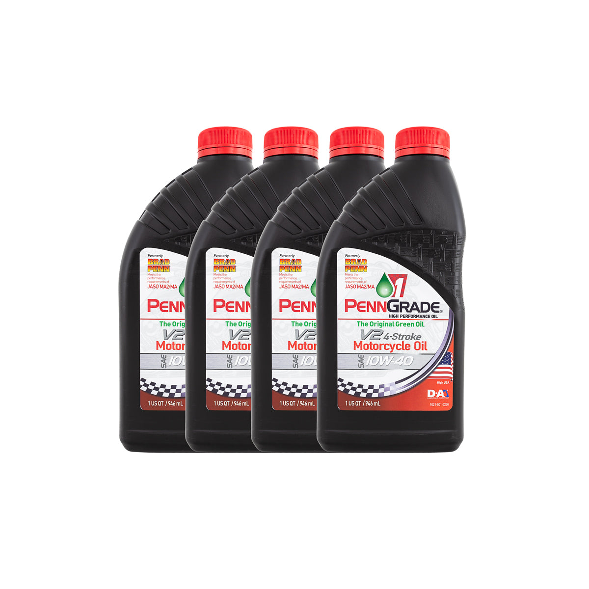 4-STROKE MOTORCYCLE OIL, 10W-40 – 1 Gallon - TB Parts TBW9451