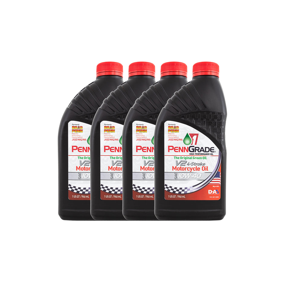 4-STROKE MOTORCYCLE OIL, 10W-40 – 1 Gallon - TB Parts TBW9451