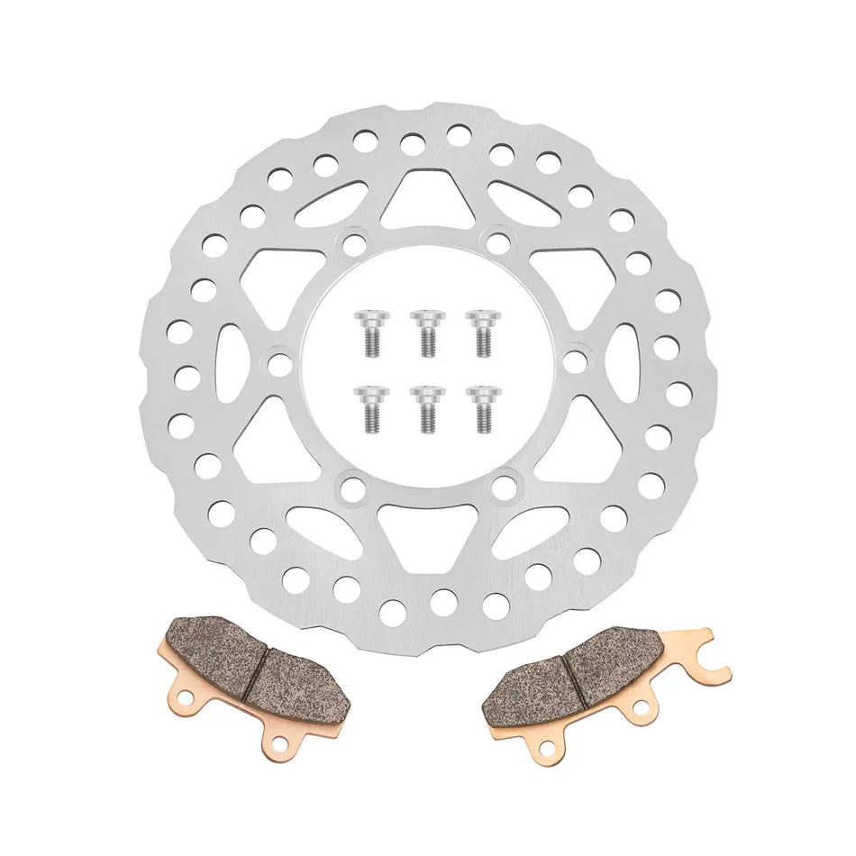 TB Brake Pad & Rotor Kit – Front - KLX140 R&L Models Only