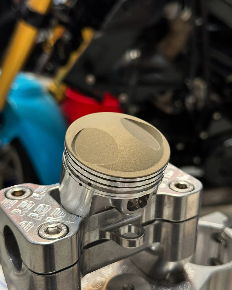 DH Motoring High Compression Cast Piston - 50mm Stock Bore - CRF110 - Factory Minibikes