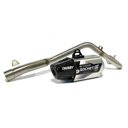 BIG BORE Rocket Exhaust Chubby System - 2019+ CRF110 - Factory Minibikes