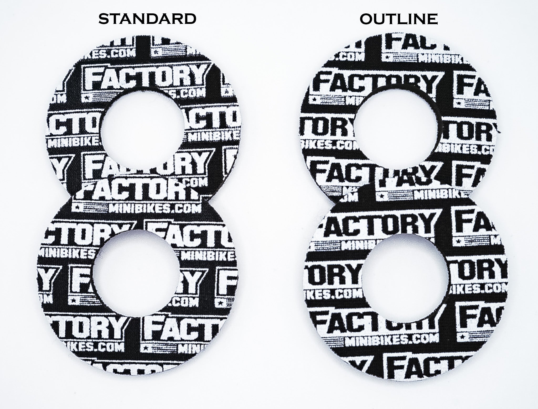 NEW Factory Grip Donuts - Factory Minibikes