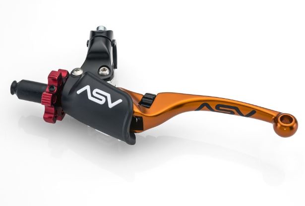 ASV F4 Series Pro Model Cable Clutch Lever w/ Perch - Shorty