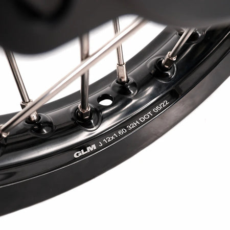 KKE Racing 14"/12" Wheelset - KX65 - Factory Minibikes