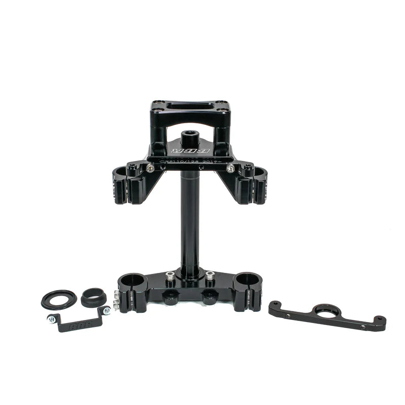 BBR Billet Triple Clamp Set - 2019+ CRF110 & CRF125F/FB - Factory Minibikes