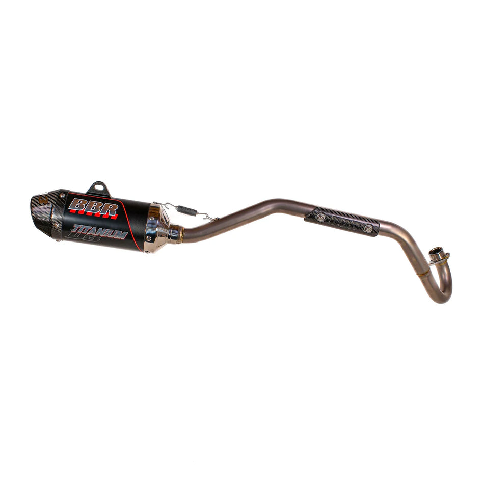NEW Titanium D3 Exhaust w/ Carbon End Cap - 2019-Current CRF110F