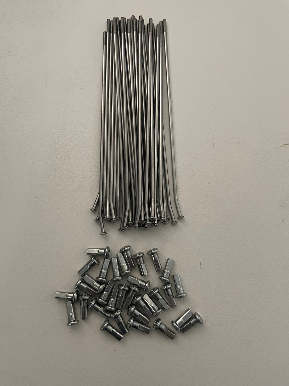 GARAGE SALE -- 16" CR80RB/85RB Rear Stainless Spokes w/ Nipples - Factory Minibikes