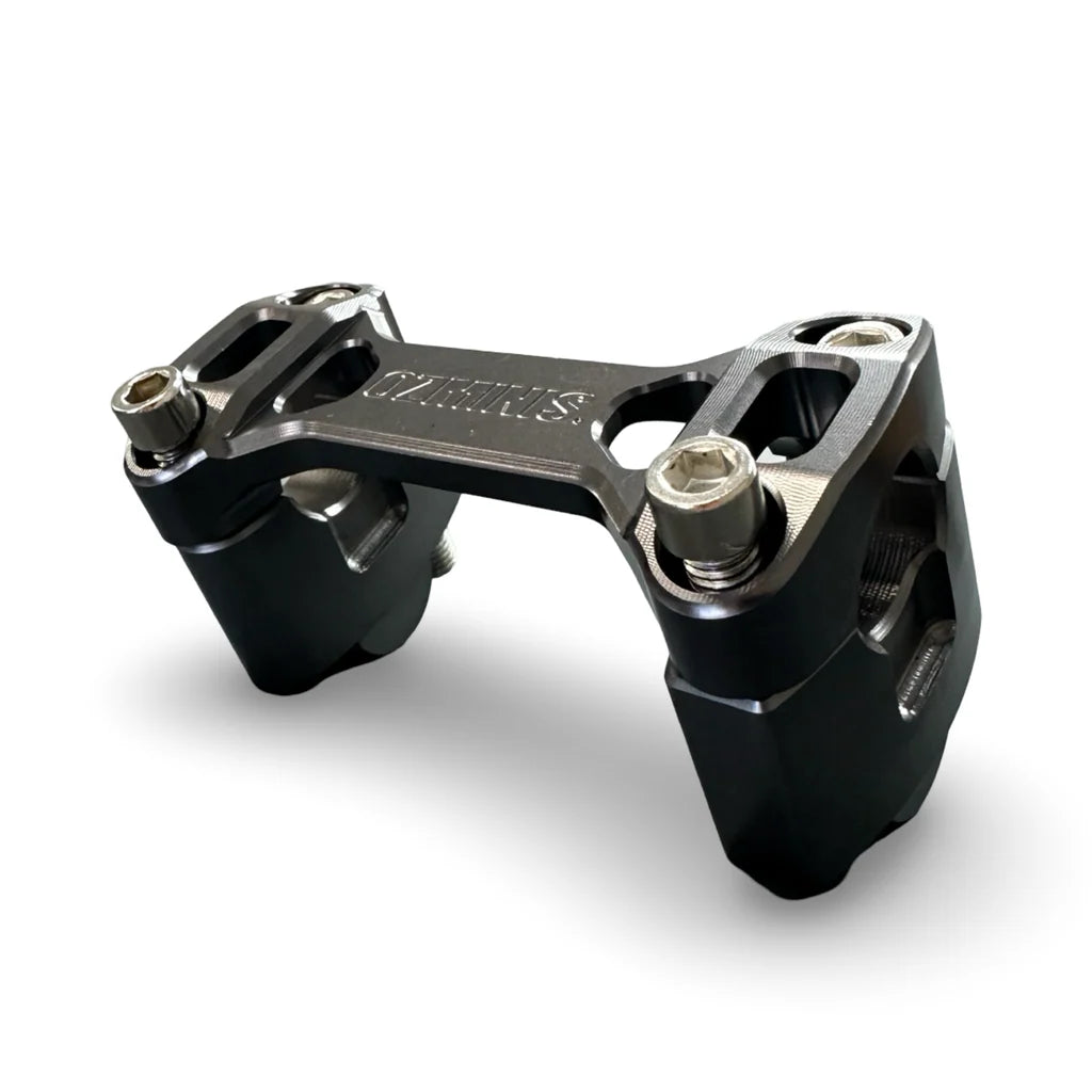 Billet Bar Risers for Stock Clamp - KLX110 - Factory Minibikes