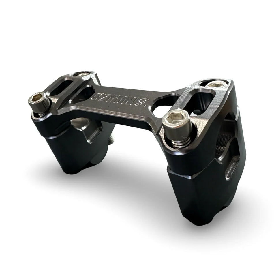 Billet Bar Risers for Stock Clamp - KLX110 - Factory Minibikes