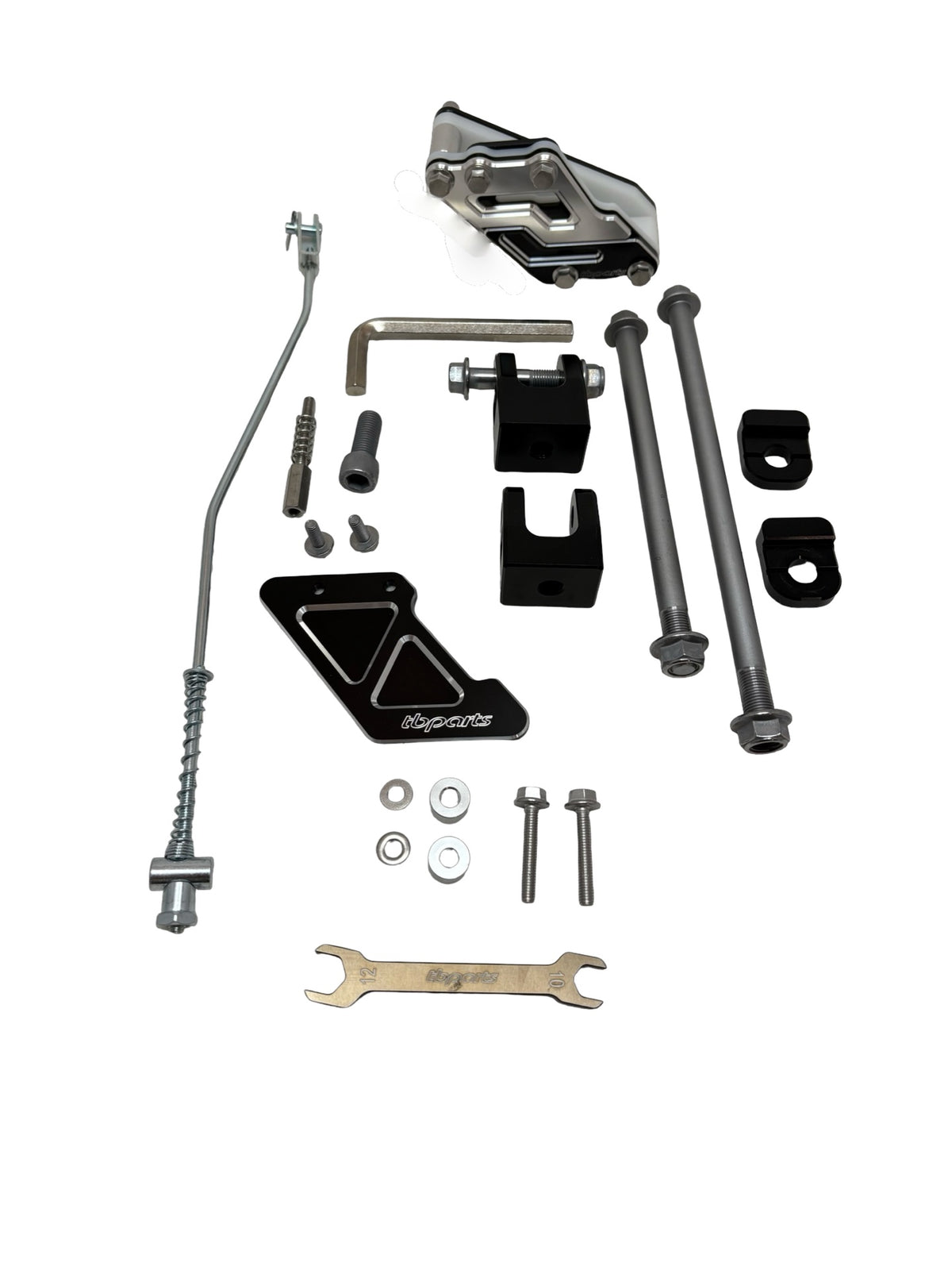 TB Parts +2" Extended Swingarm Kit - KLX110 - Factory Minibikes