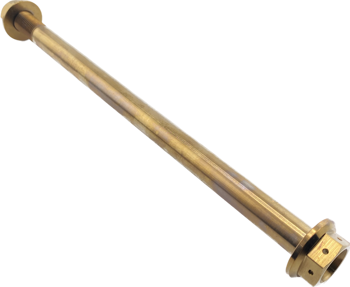CRF110 Titanium rear axle - Factory Minibikes