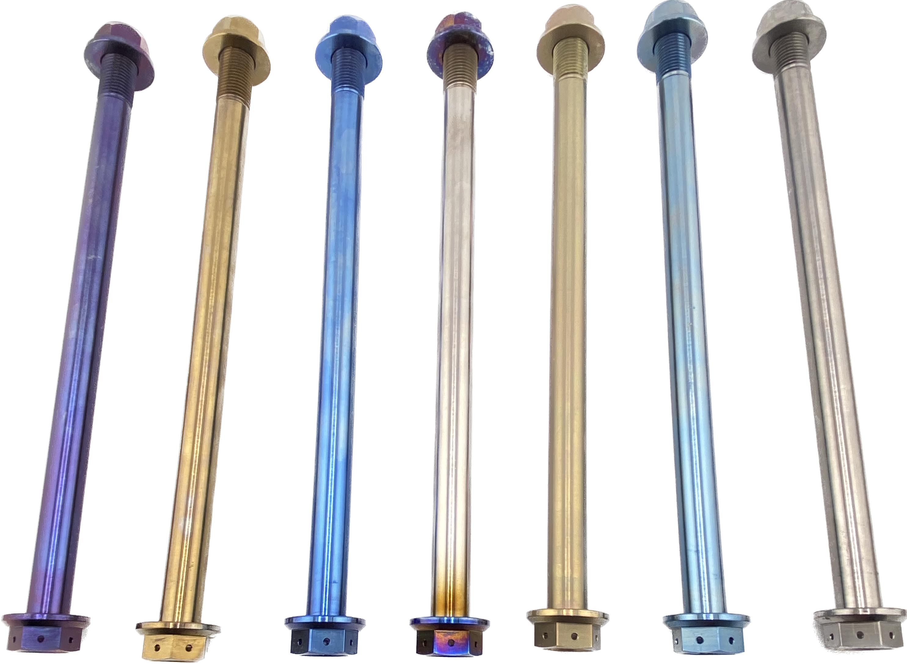 CRF110 Titanium swingarm bolt for BBR A style swingarm - Factory Minibikes