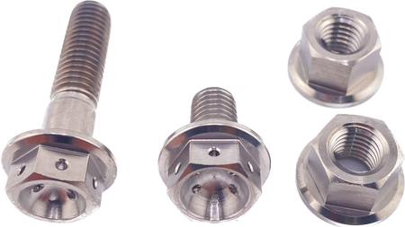 CRF110 titanium exhaust bolt kit - Factory Minibikes
