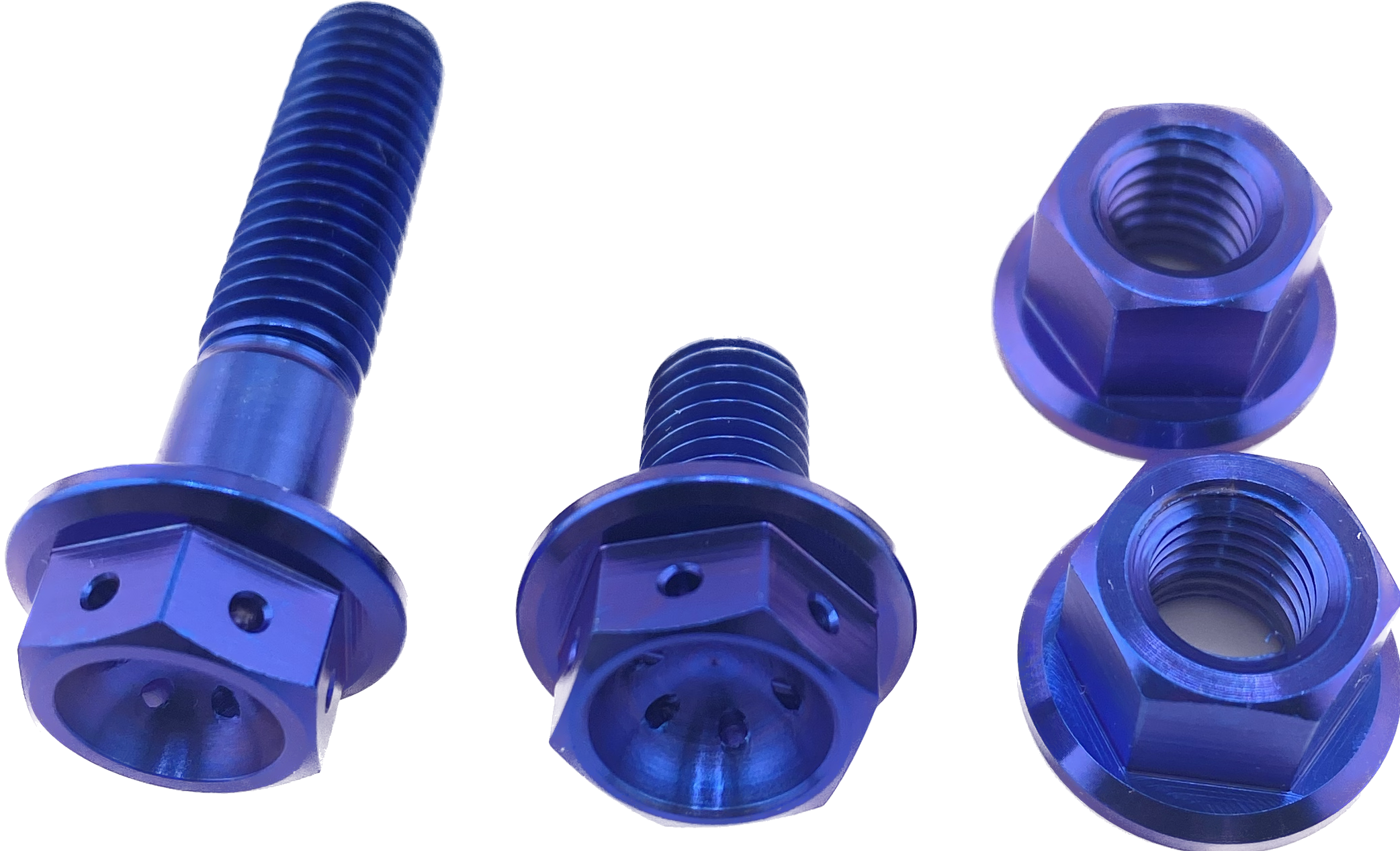 CRF110 titanium exhaust bolt kit - Factory Minibikes