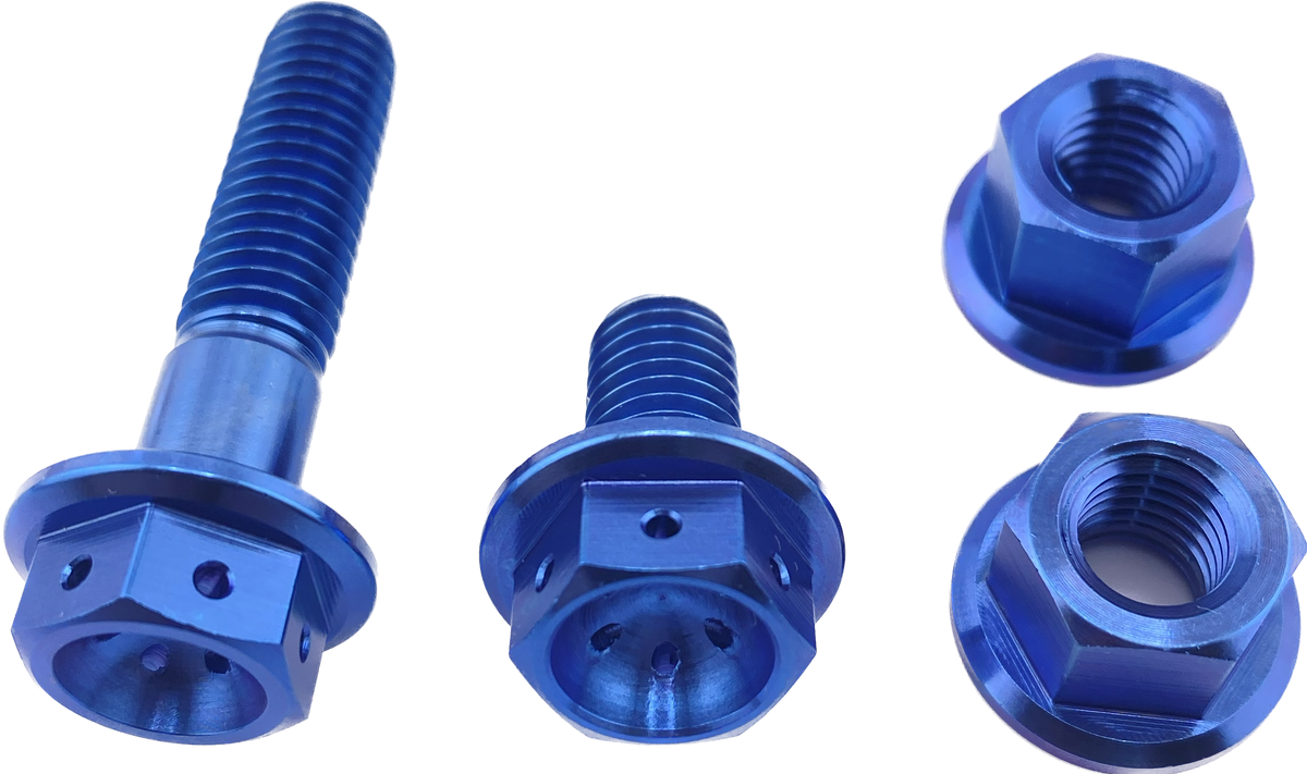 CRF110 titanium exhaust bolt kit - Factory Minibikes